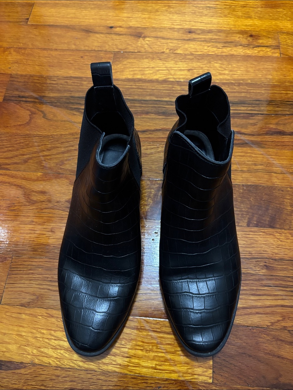 Dolce Vita ‘Tristan’ Black Leather Ankle Chelsea Boots - Picture 3 of 8